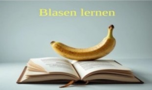 Banane Buch Blasen lernen